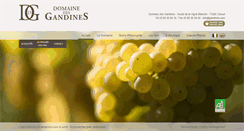 Desktop Screenshot of gandines.com